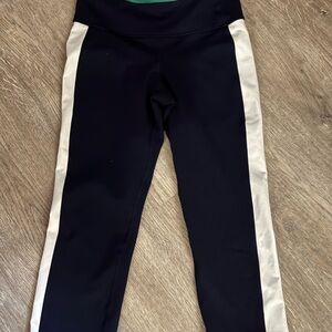 Woman’s navy and White Leggings